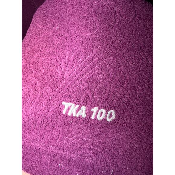 NORTH FACE TKA 100 GLACIER 1/4 ZIP TOP- women’s large - Picture 3 of 3